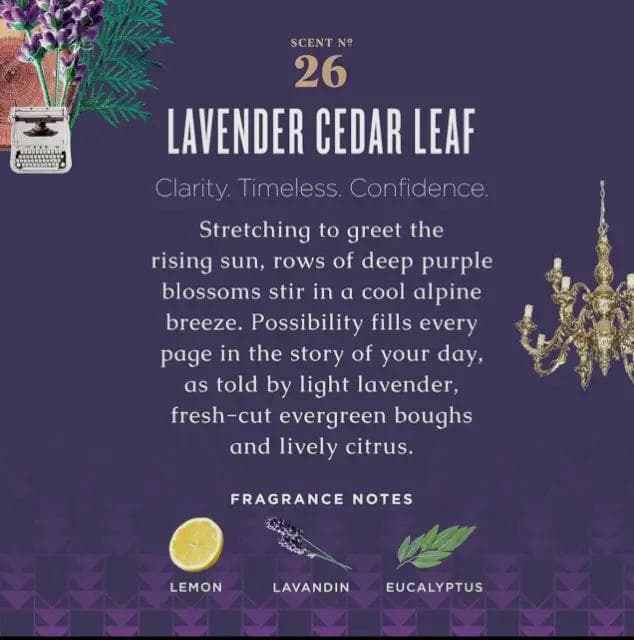 *NEW* Caldrea Lavender Cedar Leaf Linen & Room Spray with Soap Bark & Aloe - Thumbnail 2