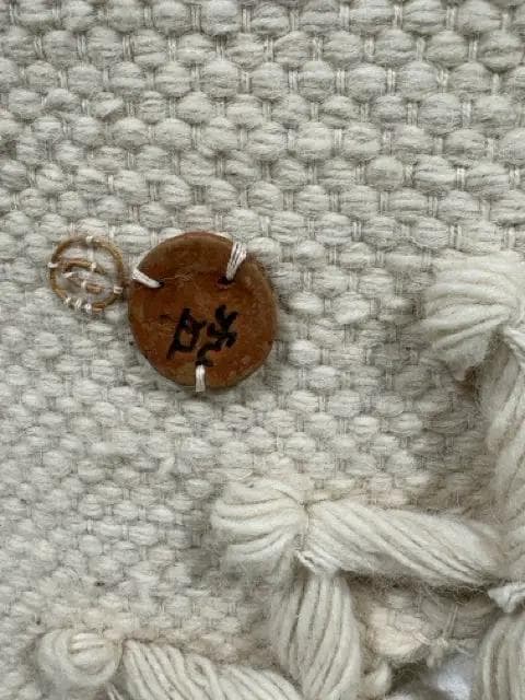 Cream Macrame Wall Hanging - Thumbnail 2