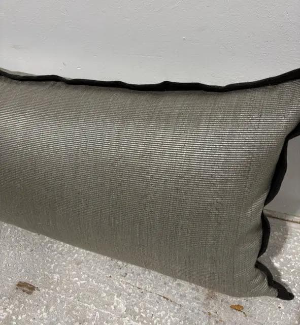 Silver Lumbar Pillow - Thumbnail 2
