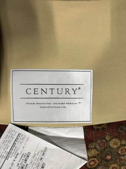 Century Multicolor Tapestry Club Chair - Thumbnail 2