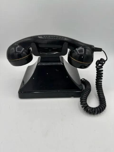 Paramount Electronics Vintage Black Phone - Thumbnail 2