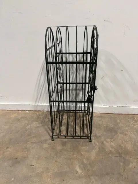 Freestanding Floor Arch Top Metal Wine Rack - Thumbnail 4