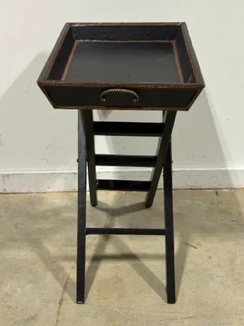 Leather Tray Table - Thumbnail 3