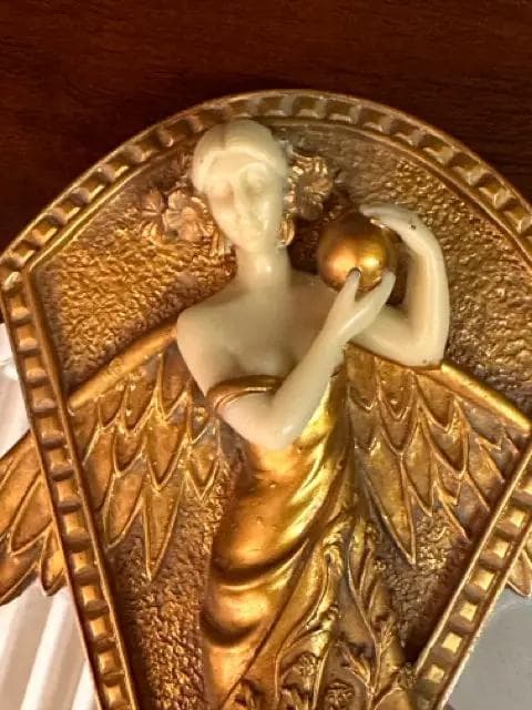 Art Deco Angel Wall Mirror - Thumbnail 2