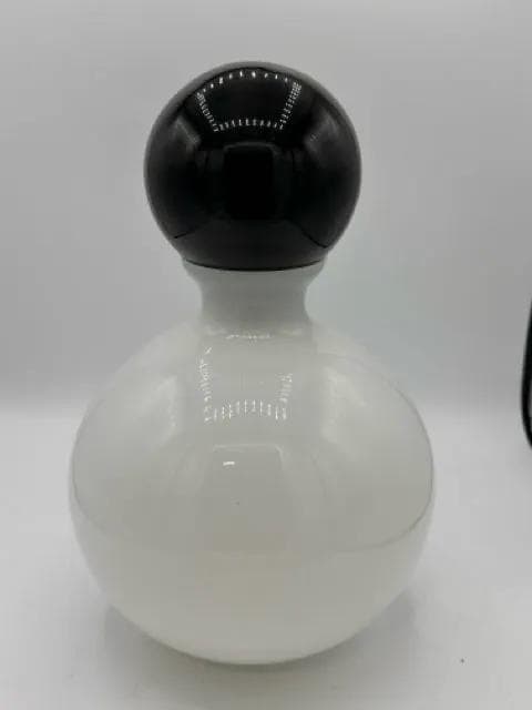 Modern Black And White Glass Decanter