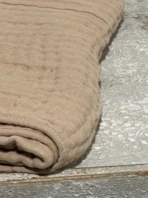 *NEW* Muslin Mushroom Throw Blanket - Thumbnail 2