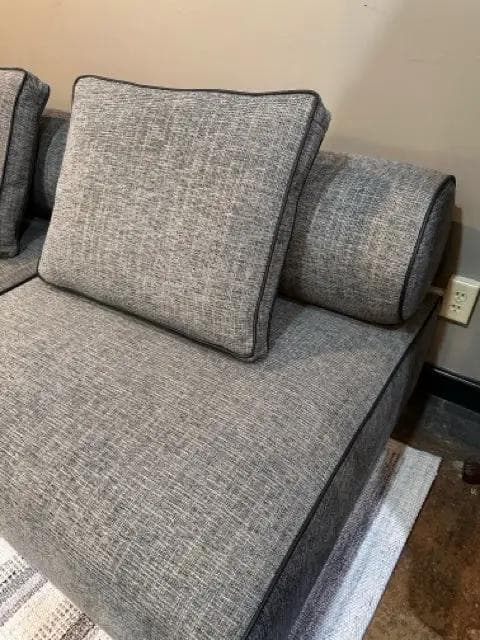 *NEW* Domkapa Black And White Shinto Sectional - Thumbnail 3