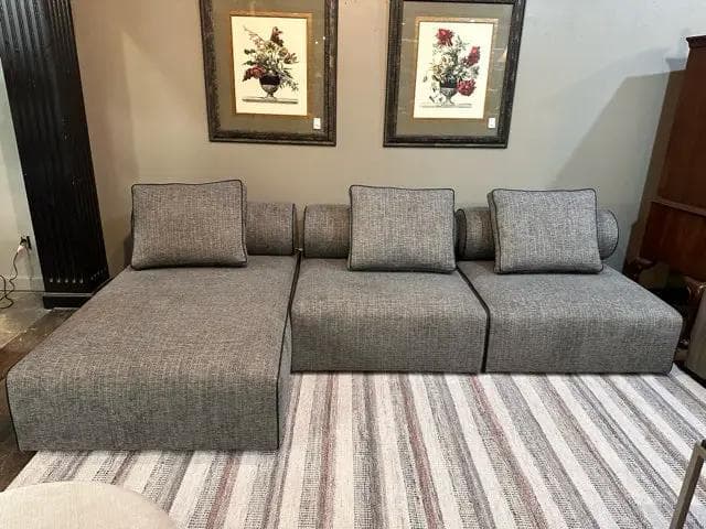 *NEW* Domkapa Black And White Shinto Sectional