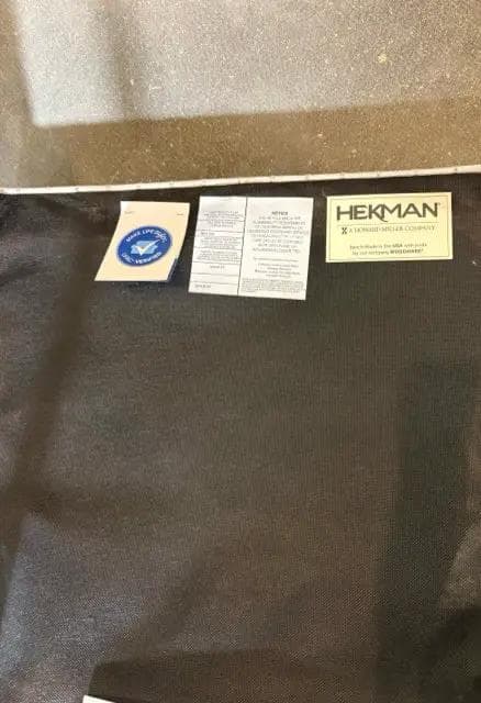 Set of 4 Hekman Tan Striped Dining Chairs - Thumbnail 4