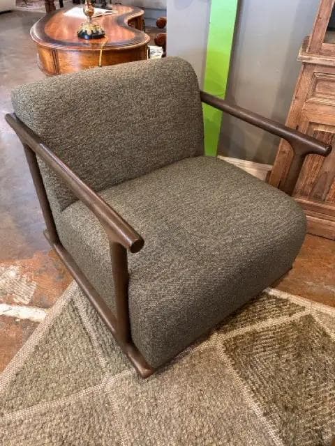 *NEW* Classic Home Kale Green Lucia Swivel Chair