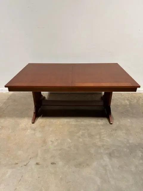 Broyhill Mission Style Extension Dining Table with 8 Chairs - Thumbnail 2