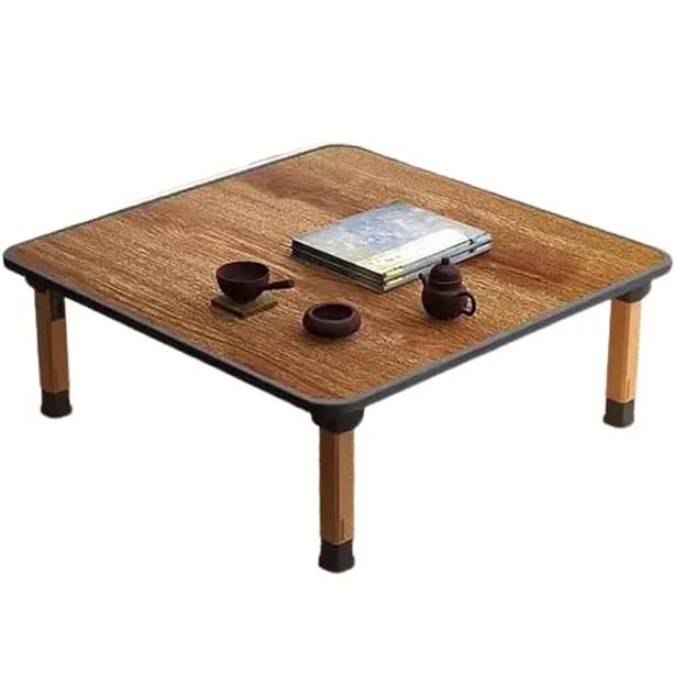 KOSTNG Japanese-Style Square Tea Room Table 80x80cm - Thumbnail 9