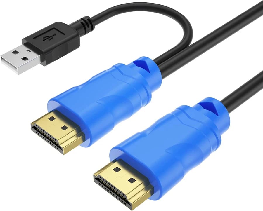 High Speed HDMI Cable with USB Connectors - Thumbnail 8