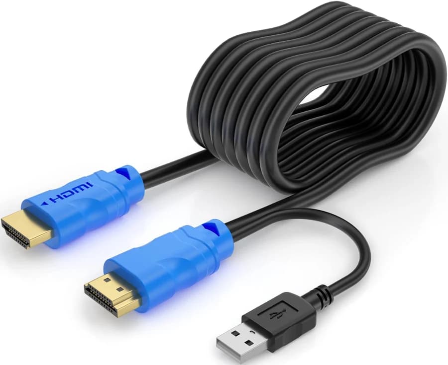 High Speed HDMI Cable with USB Connectors - Thumbnail 4
