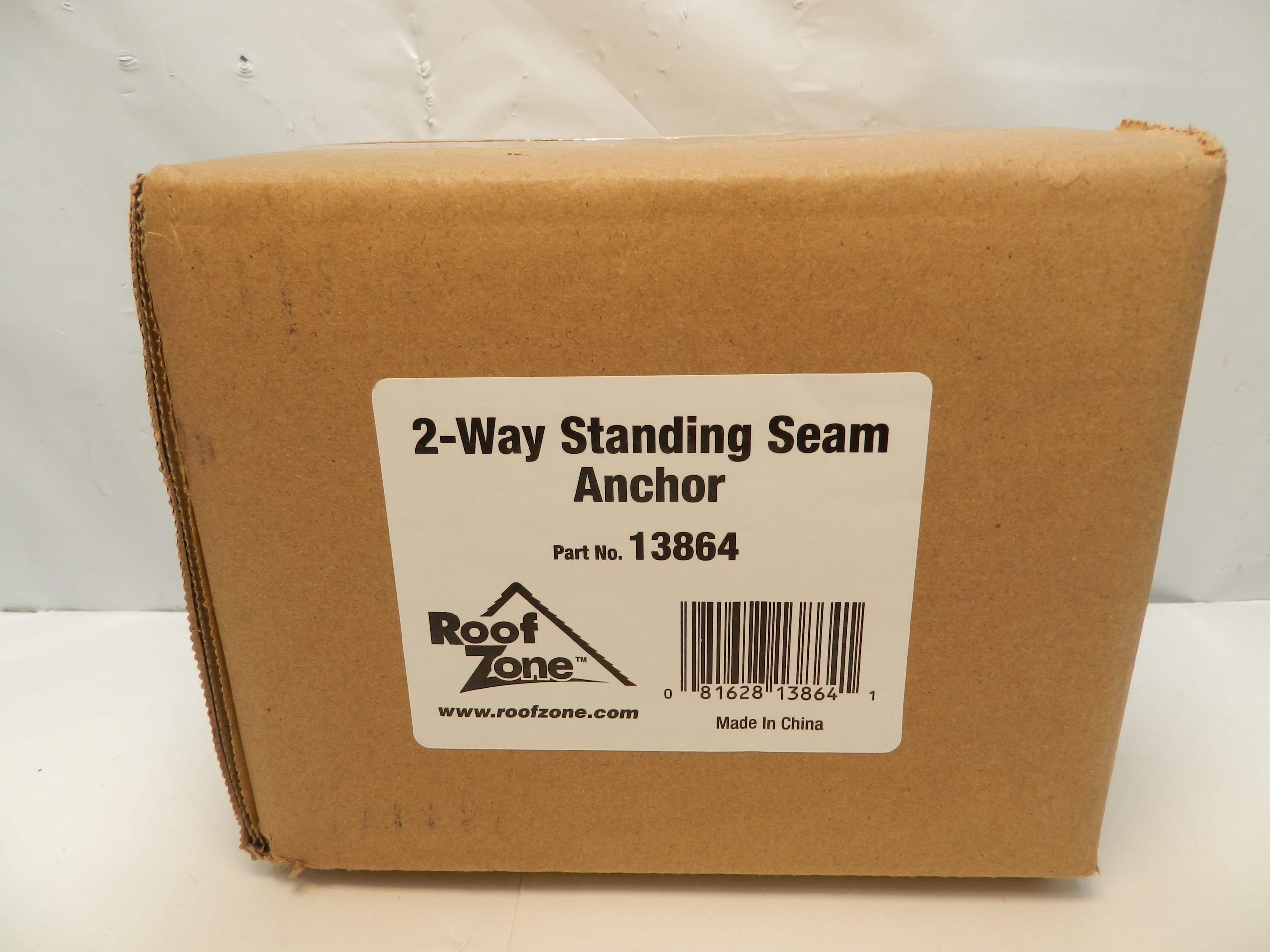 Roof Zone 2-Way Standing Seam Anchor Clamp Tie Down PART No. 13864  (P80K) - Thumbnail 2