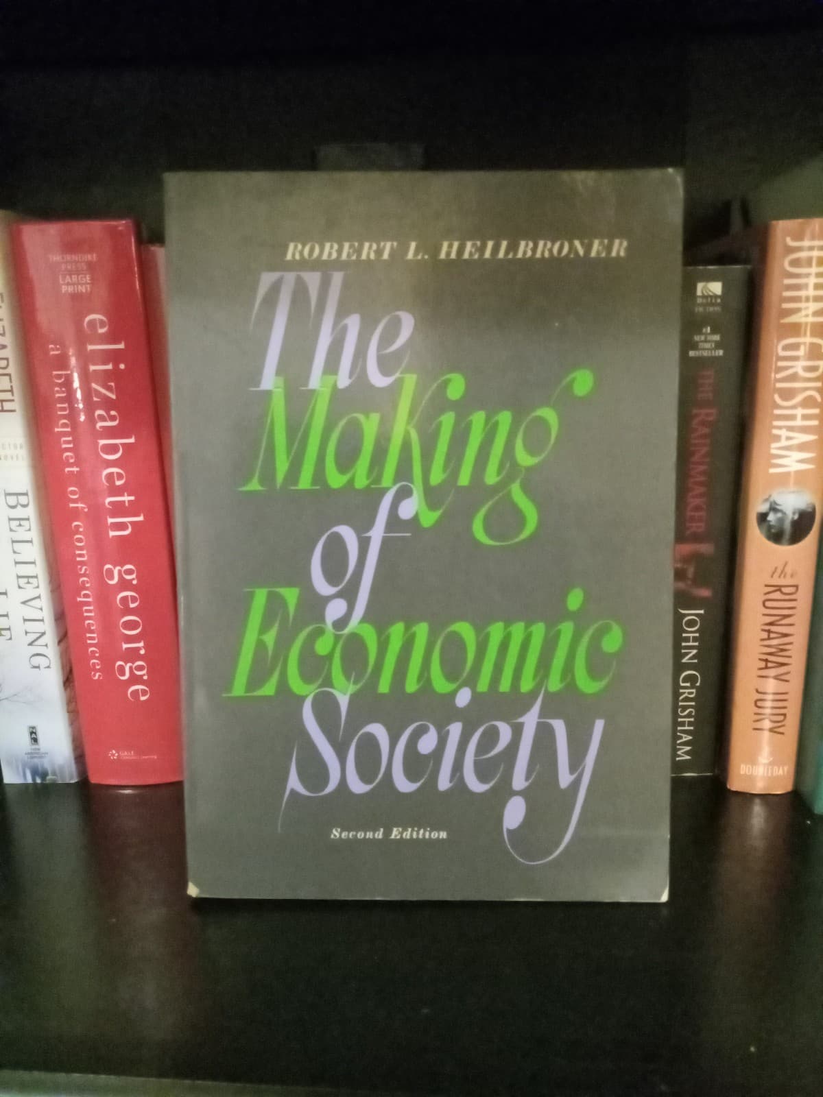 The Making of Economic Society by Robert L. Heilbroner 1968