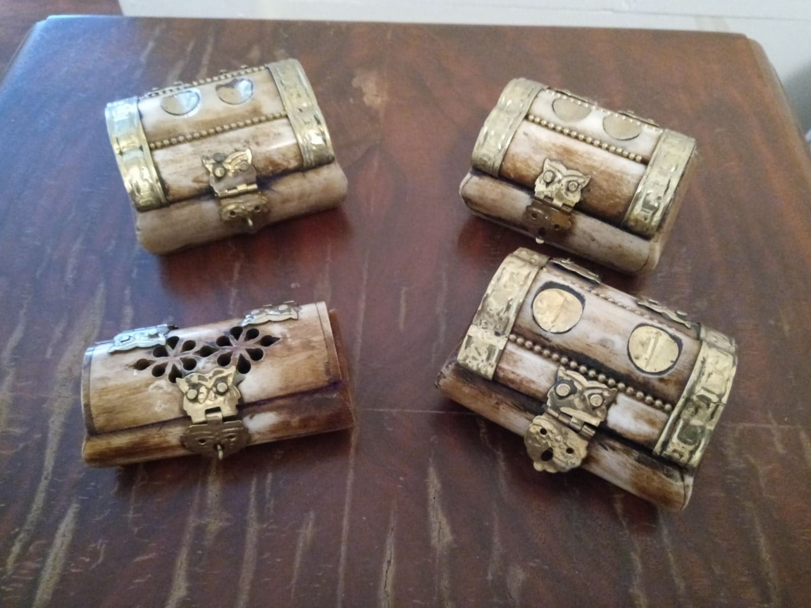 Camel Bone Trinket Boxes