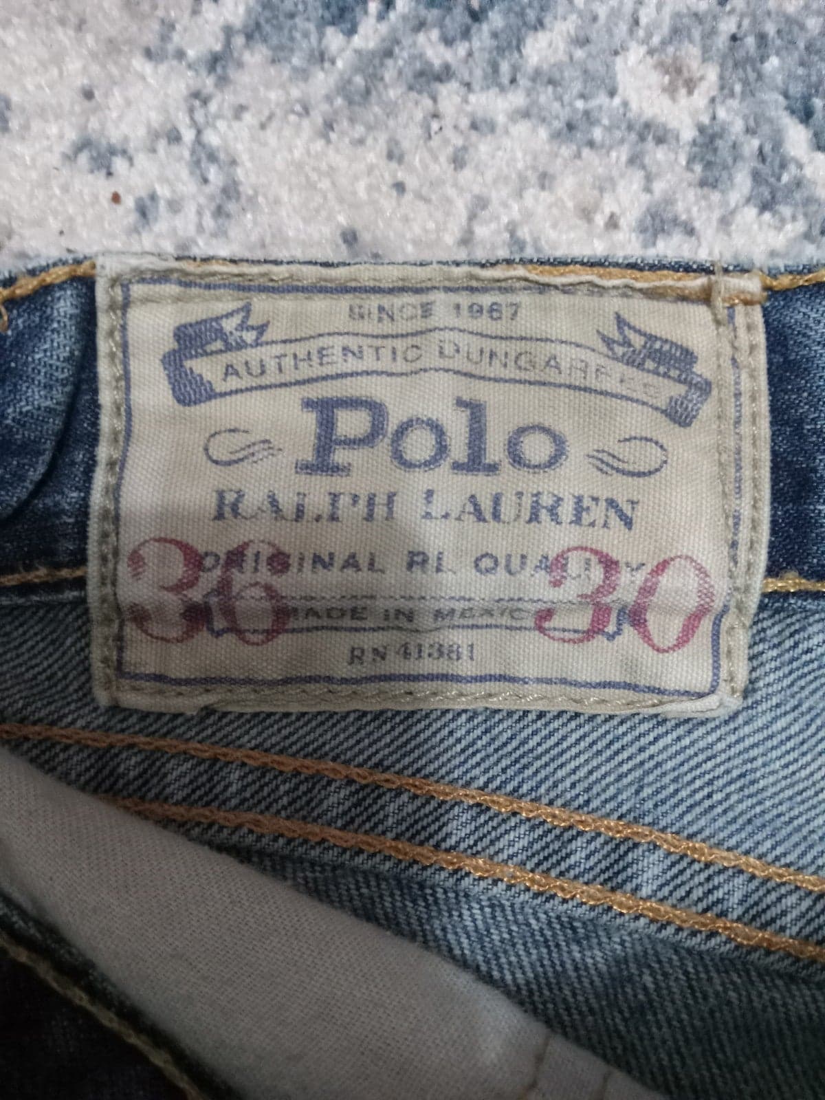 Ralph Lauren Vintage Jeans 36/30 - Thumbnail 2