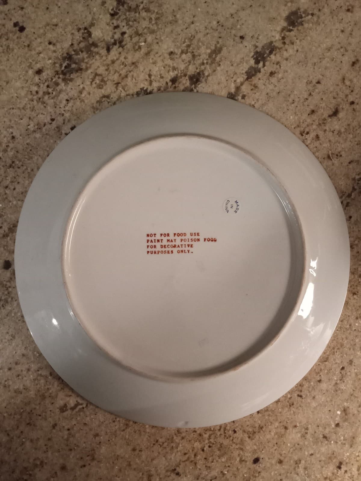 Striped Decorative Plate - Thumbnail 2
