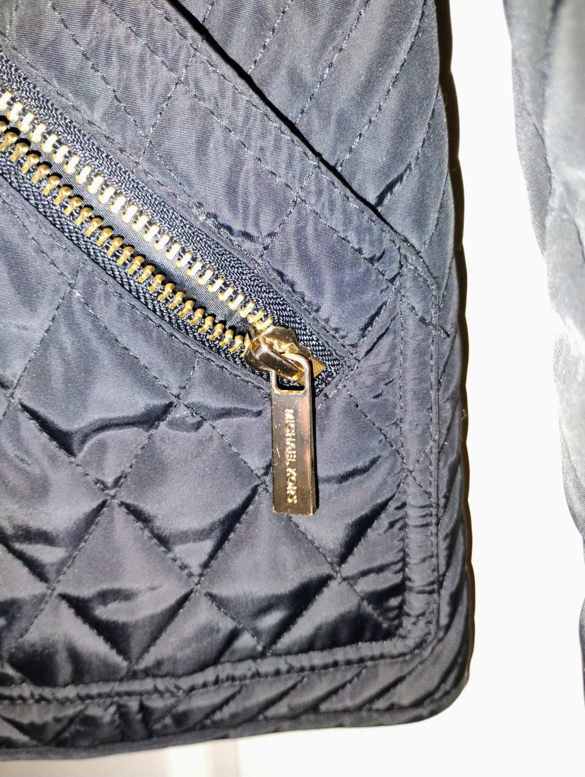 Michael Kors Black Quilted Puffer Jacket SMALL - Thumbnail 5