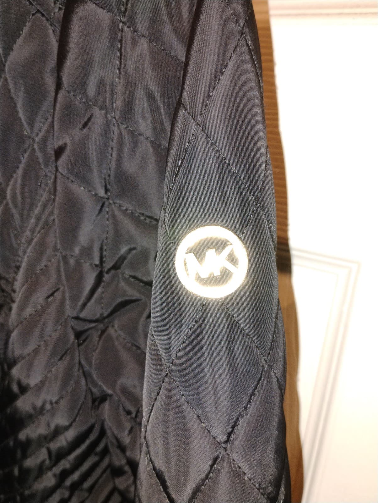 Michael Kors Black Quilted Puffer Jacket SMALL - Thumbnail 4