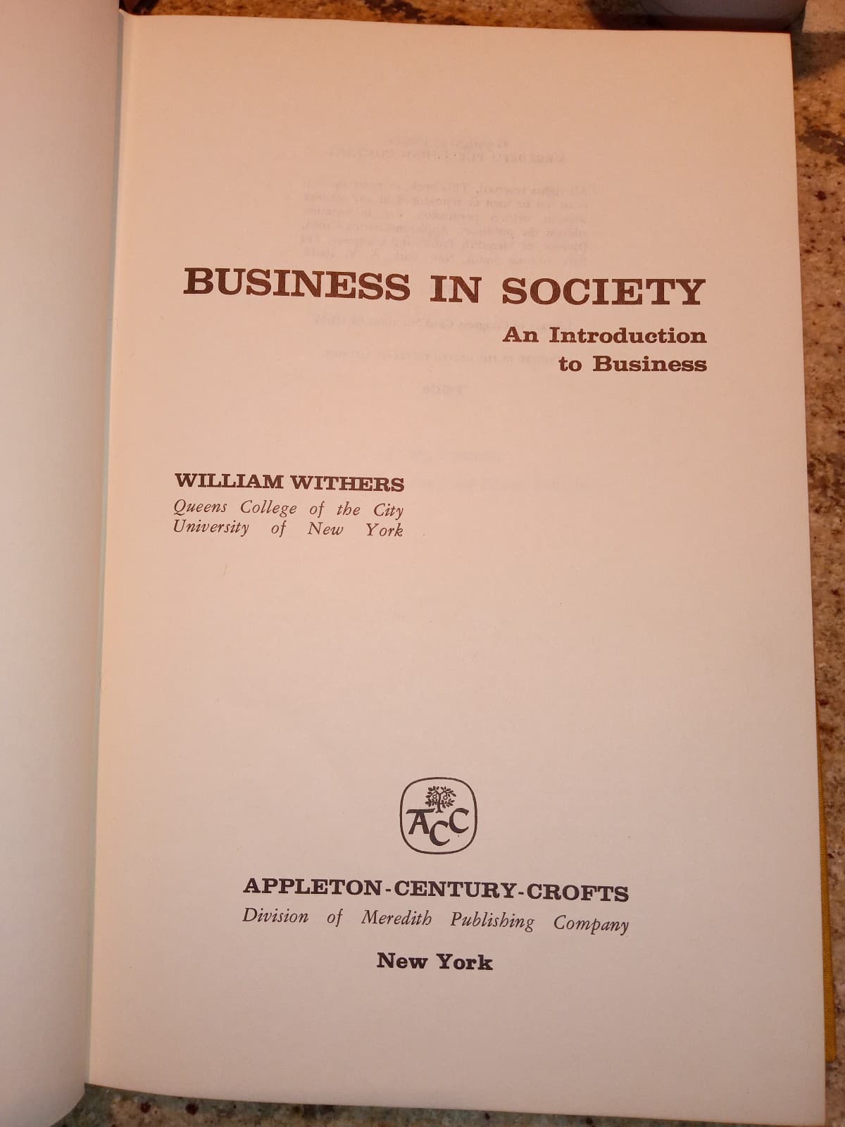 Business in Society by William Withers - Thumbnail 3