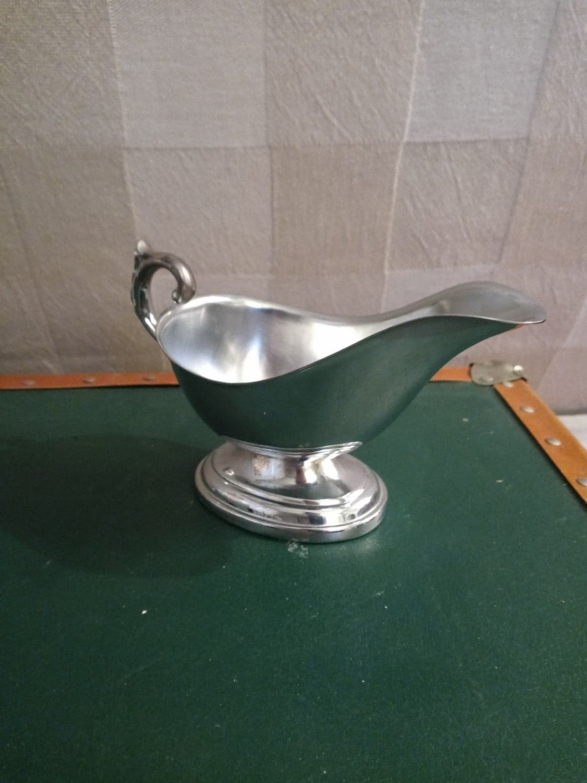 Vintage Silver Plated Gravy Boat - Thumbnail 2