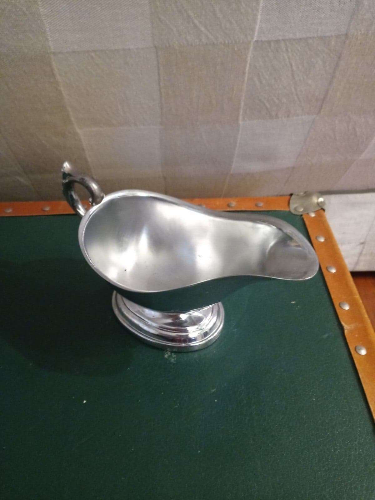 Vintage Silver Plated Gravy Boat - Thumbnail 3