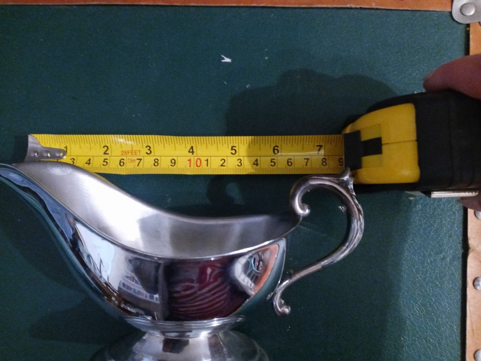 Vintage Silver Plated Gravy Boat - Thumbnail 4
