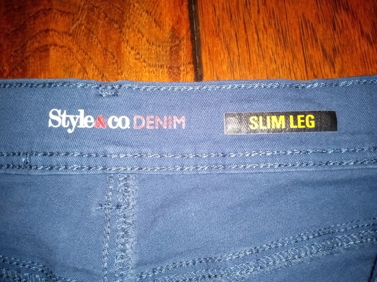 Style & Co. Slim Leg Pants - Thumbnail 2