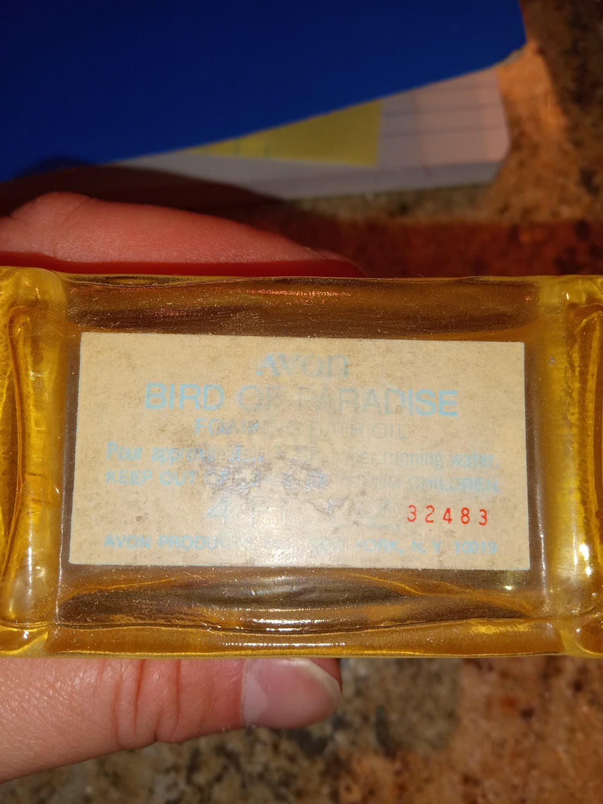Avon Birds of Paradise Bath Oil - Thumbnail 3
