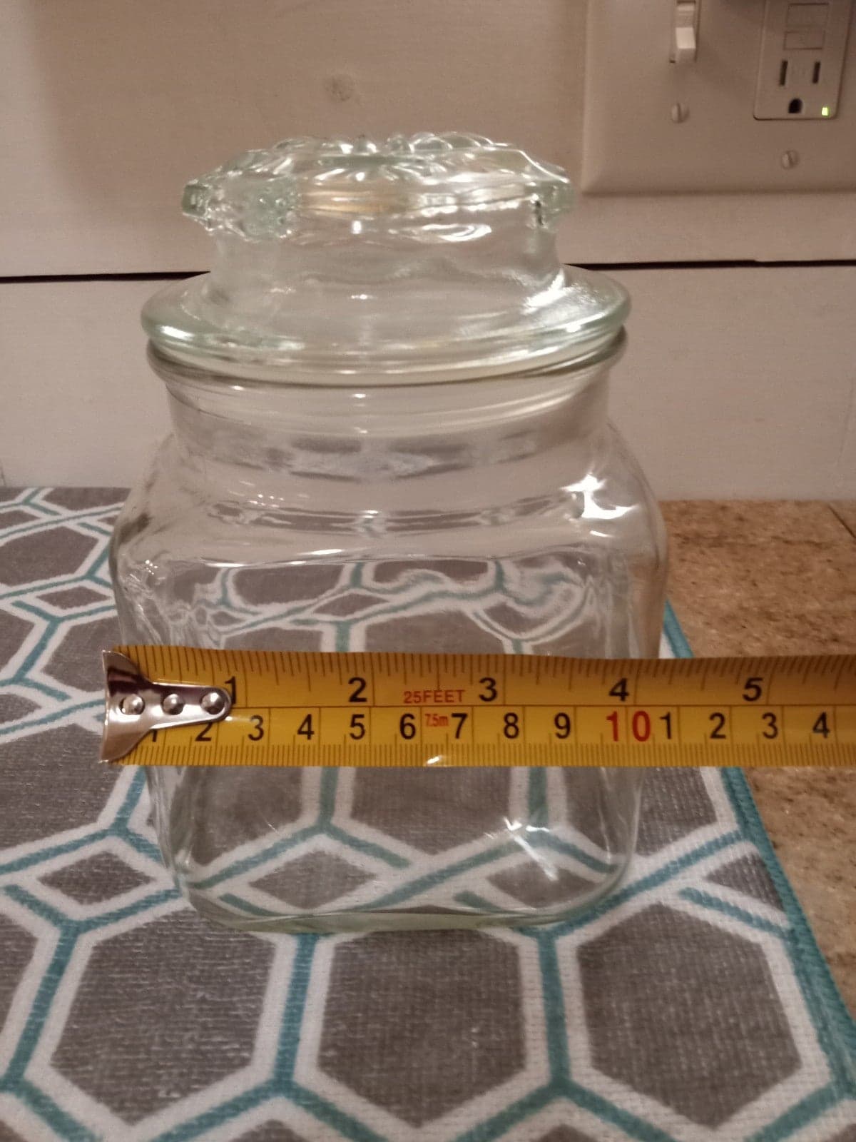 Glass Candy Jar - Thumbnail 4