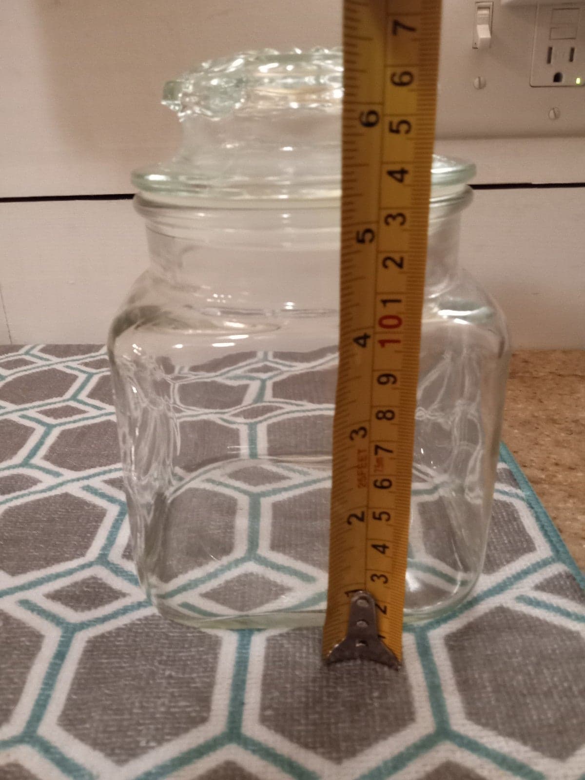 Glass Candy Jar - Thumbnail 3