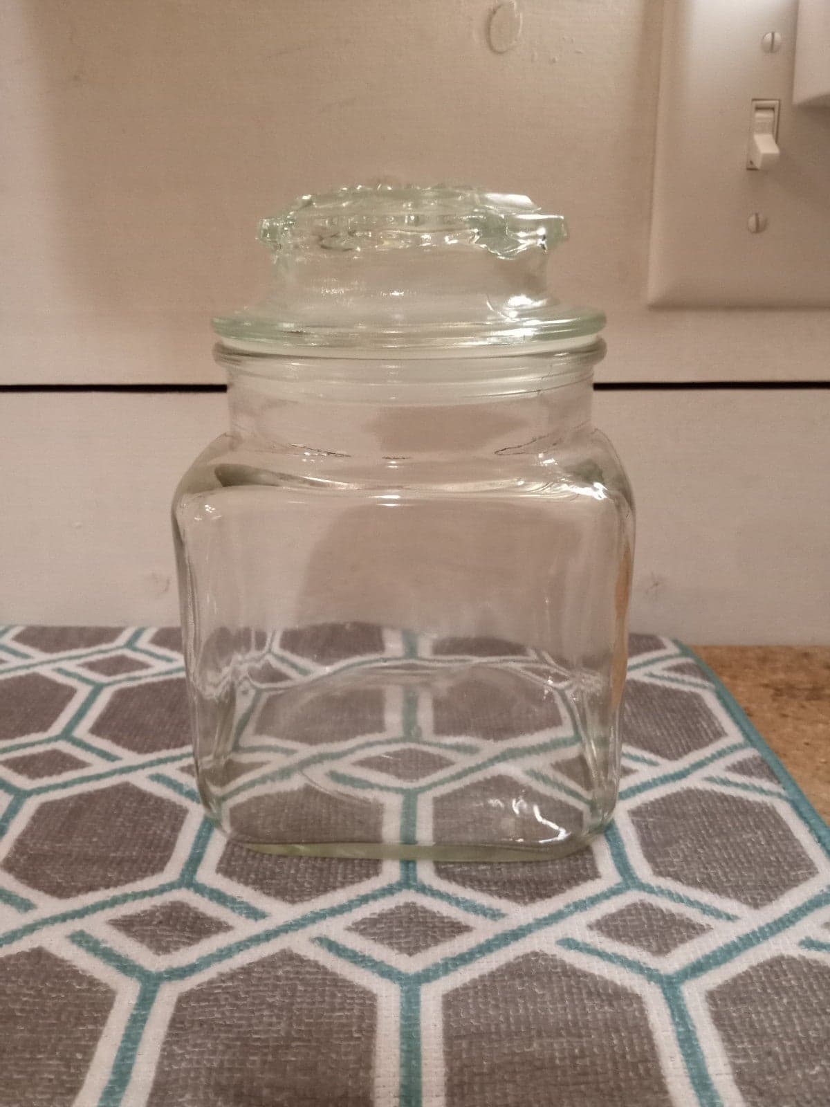 Glass Candy Jar