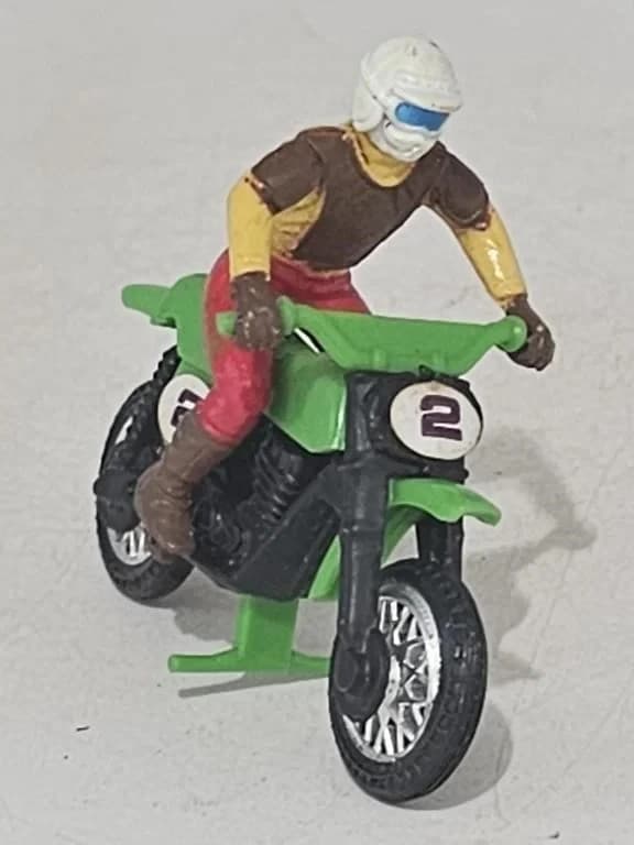 70's Mint Tootsie Toy Motorcycle- No 2- Near Mint Condition- FREE SHIPPING!