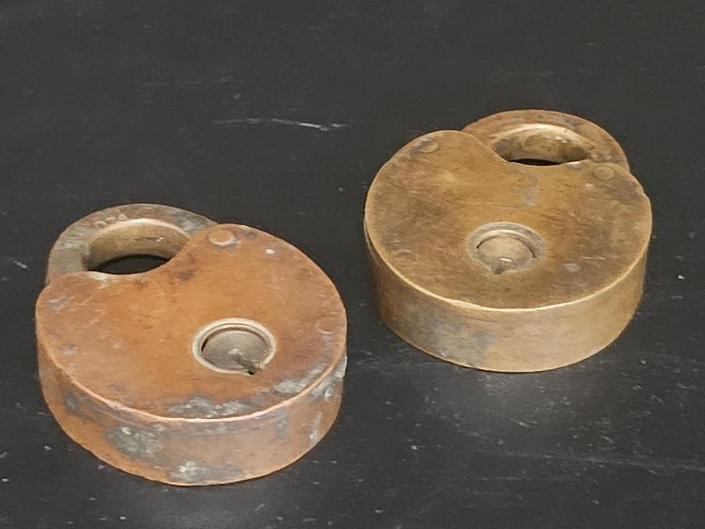 074 Bohannon Brass Padlock, NO KEY