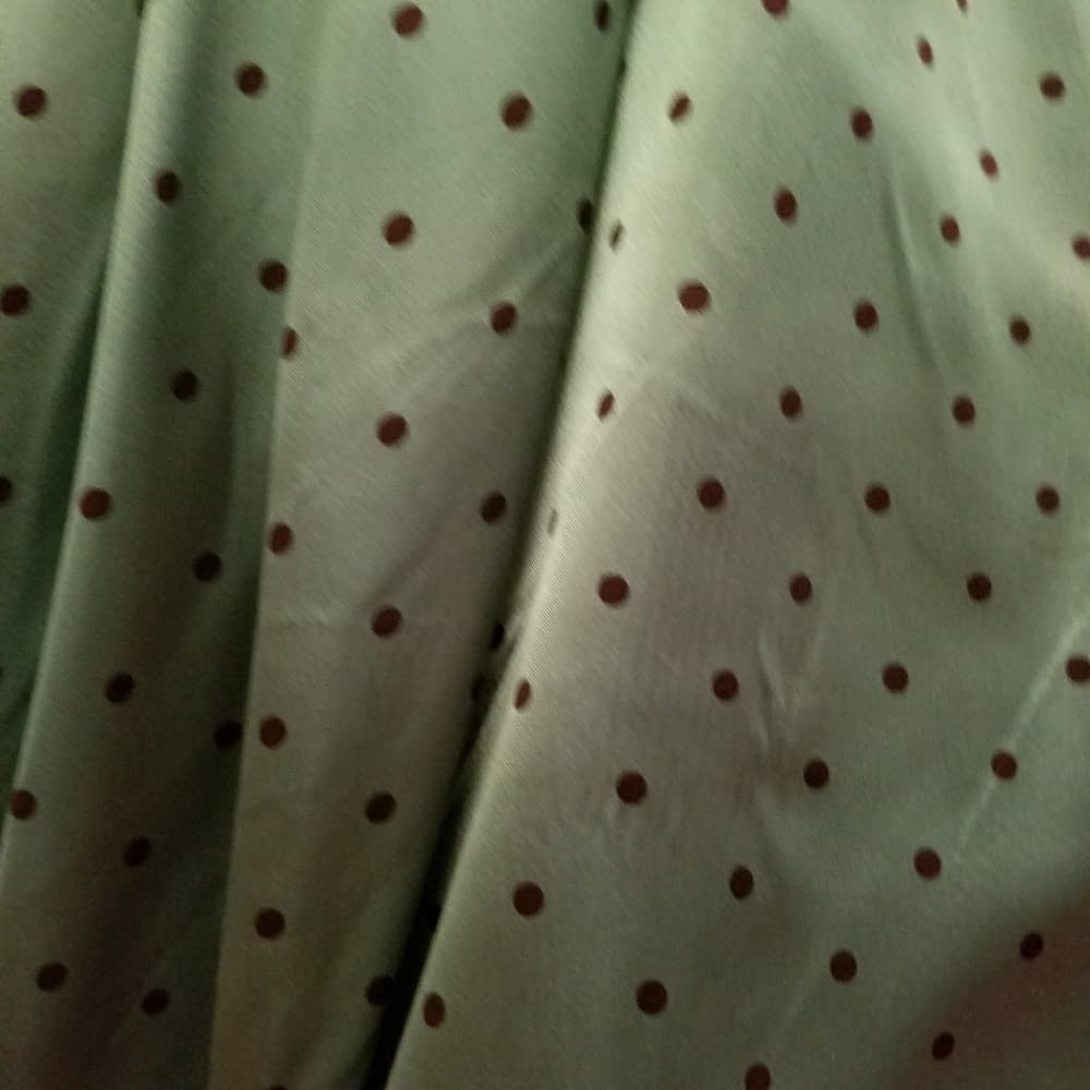 Vintage taffeta dress - Thumbnail 4