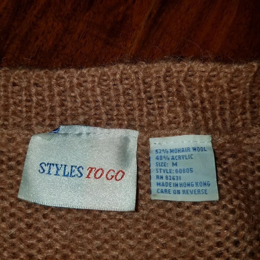 Mohair cardigan - Thumbnail 3