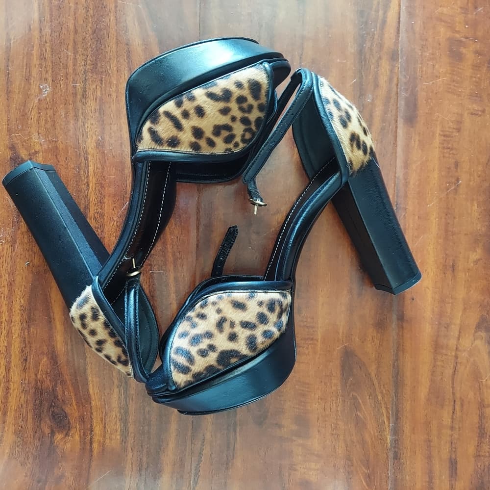 Marion Parke "Annie" Block Heels - Thumbnail 3