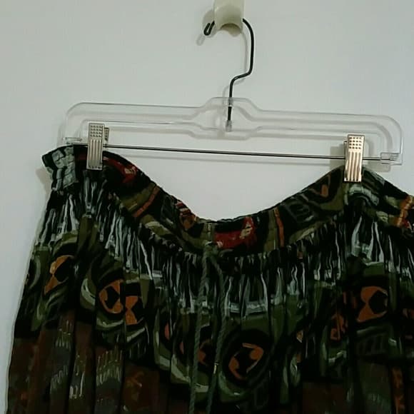 Bold print cotton skirt - Thumbnail 3