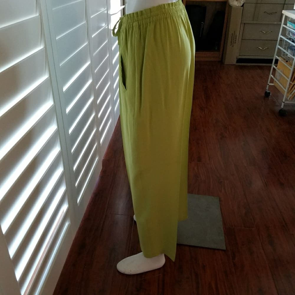 Sag Harbor silk pants - Thumbnail 3