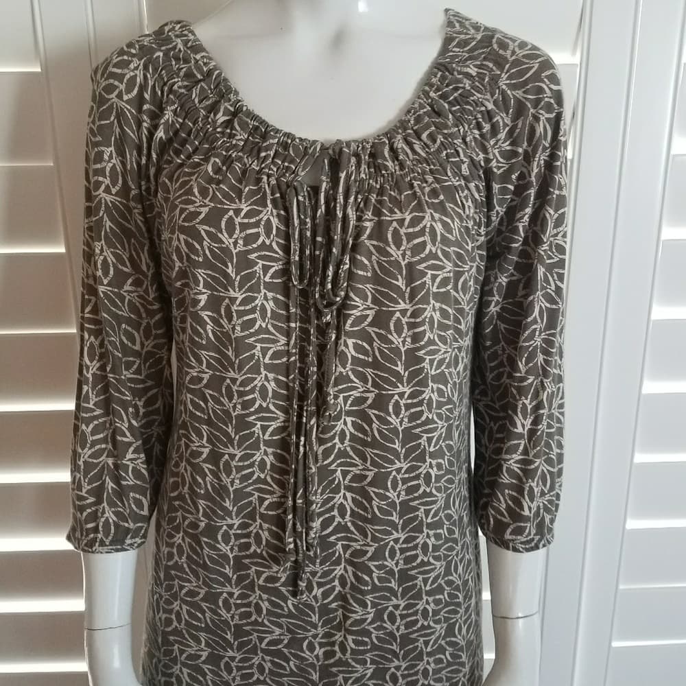 Banana Republic Double Pull String Tie Top