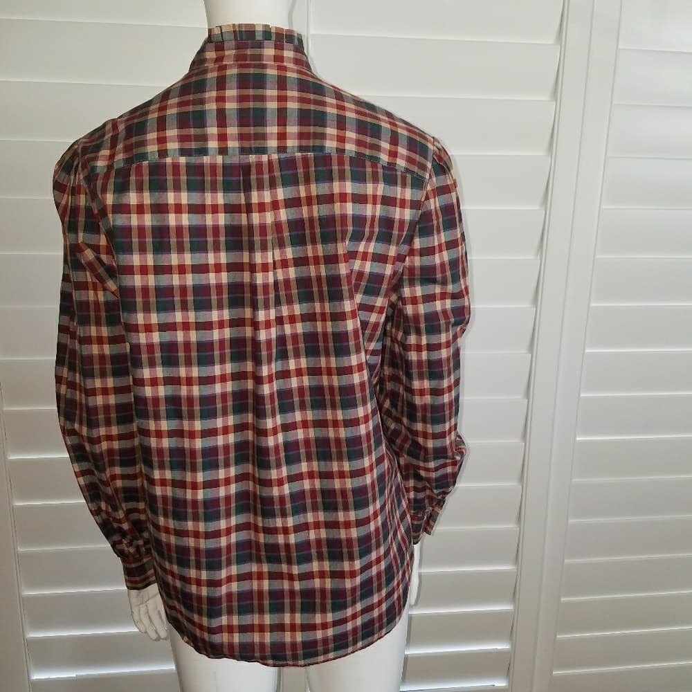 Vintage plaid shirt - Thumbnail 2