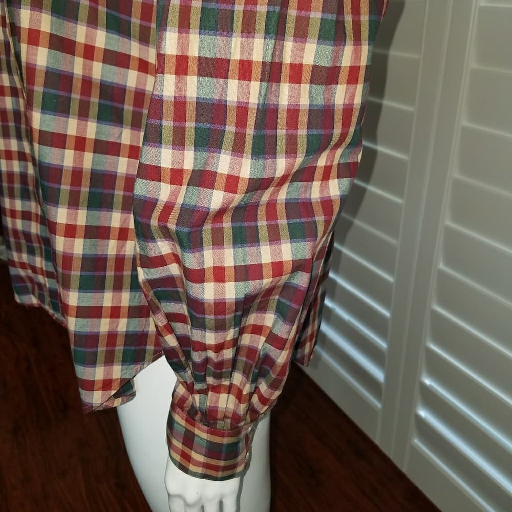 Vintage plaid shirt - Thumbnail 3