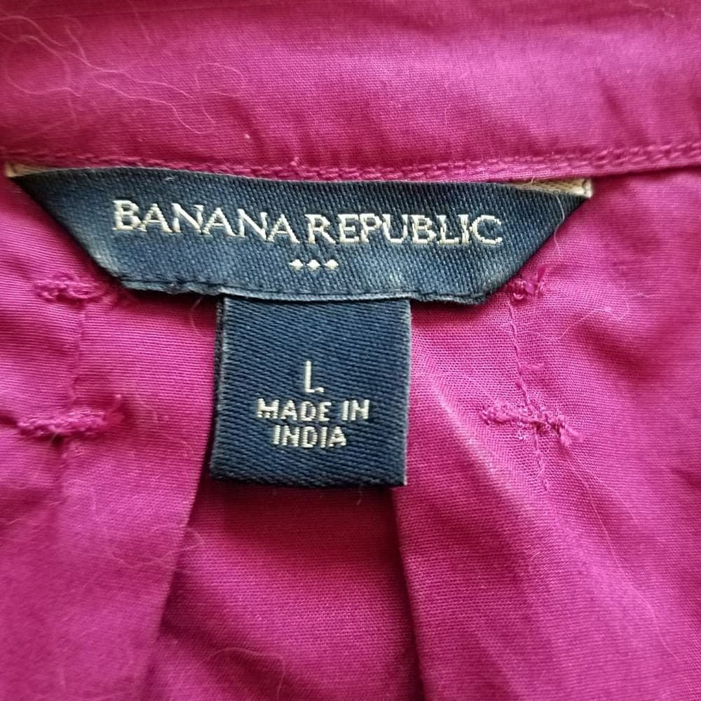 Fuchsia wrap around shirt - Thumbnail 4