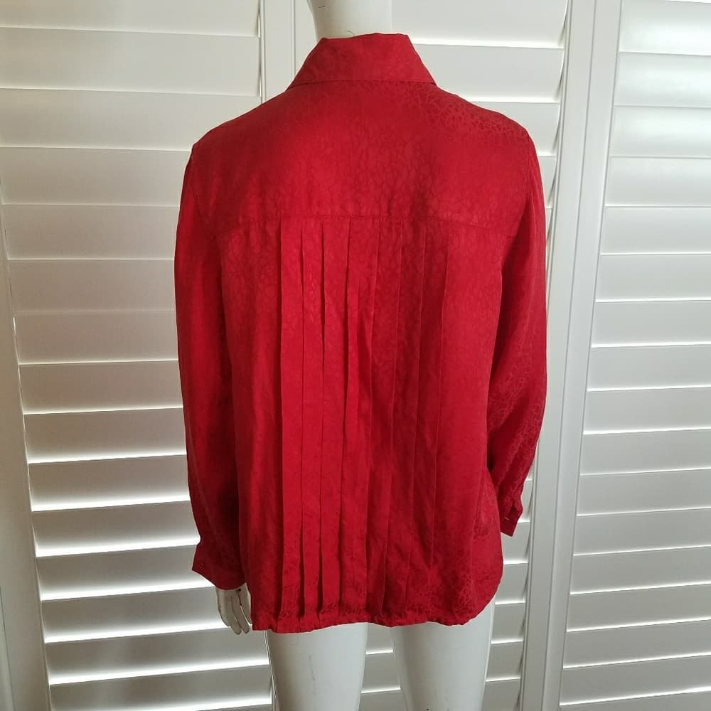 100% silk blouse - Thumbnail 2