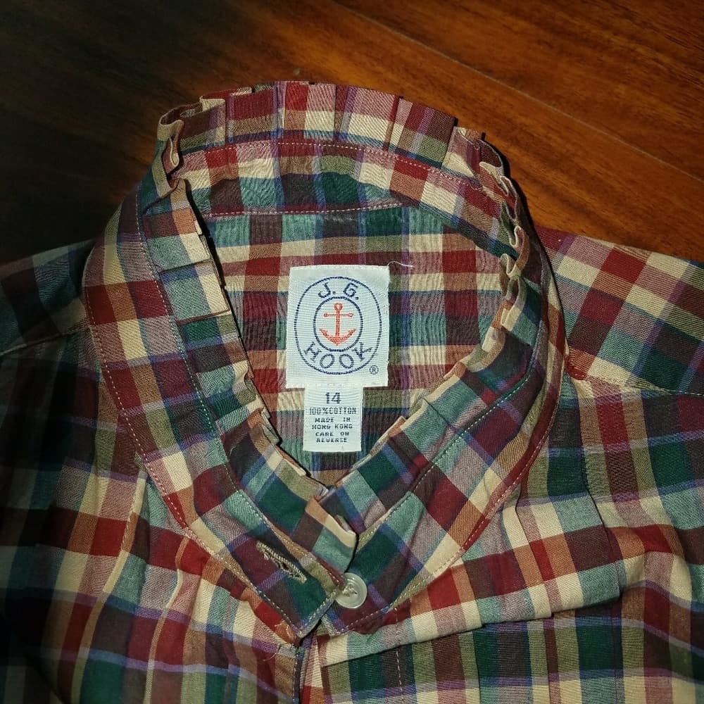 Vintage plaid shirt - Thumbnail 4