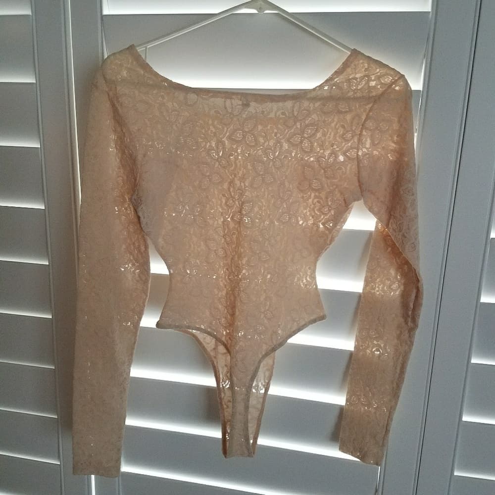 Pretty Peach One-piece Bodysuit - Thumbnail 2