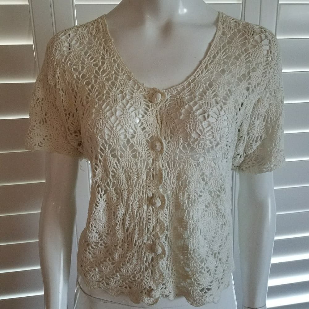 Crochet sweater