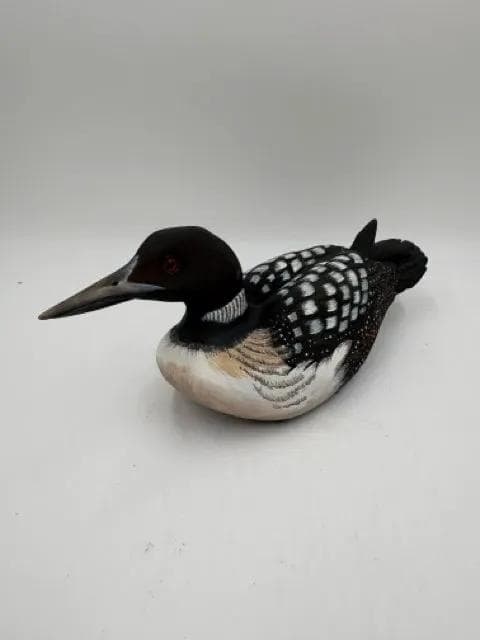 Hand Carved Common Loon by Burns '87